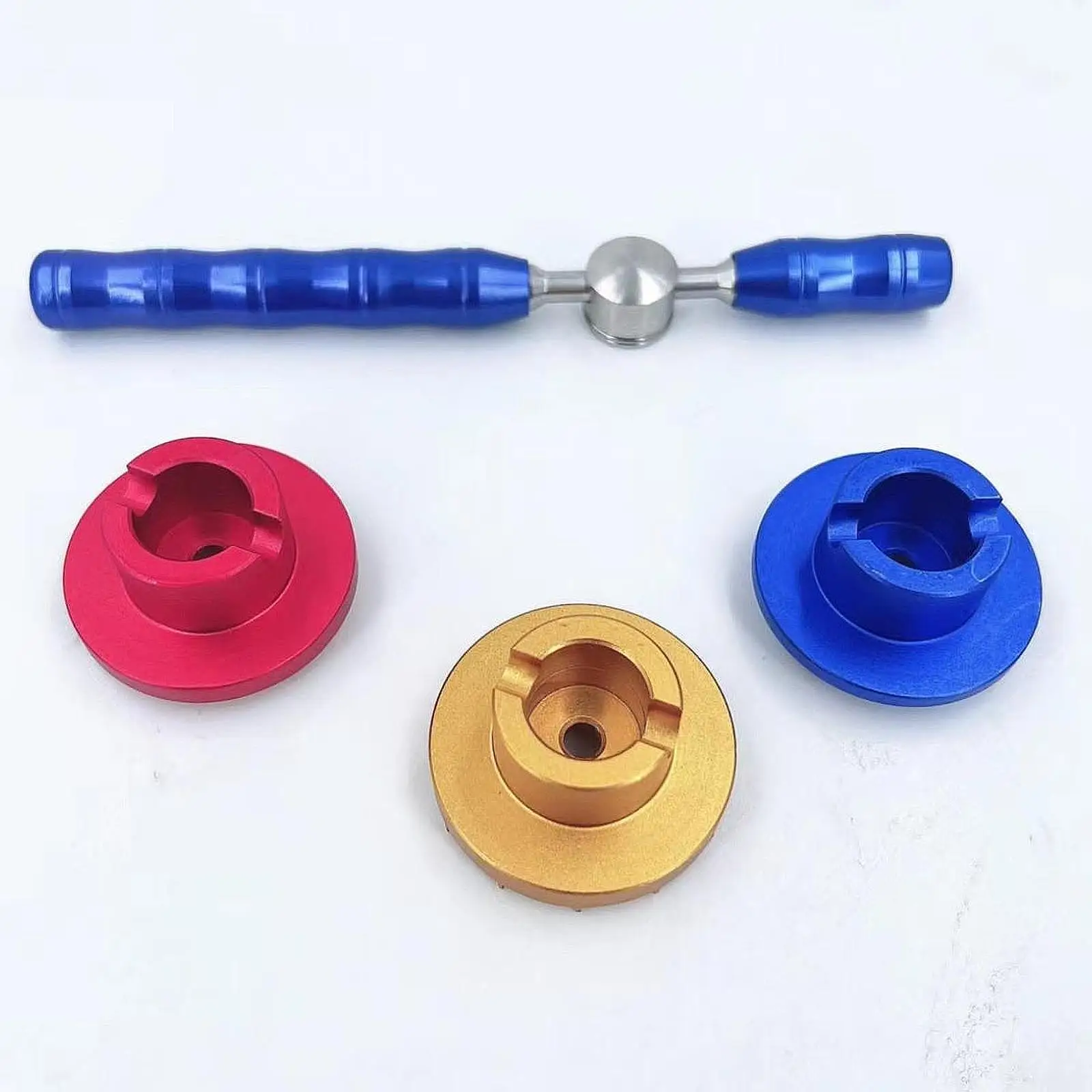 

Watch Opener Tool Kit with 3 Dies Multipurpose Aluminum Alloy Maintenance DIY