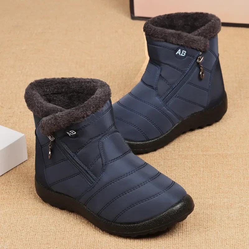 2024 New Cotton Shoes for Men and Women with Thick Velvet and Warm Short Boots, Casual Versatile Cotton Boots, Snow Boots