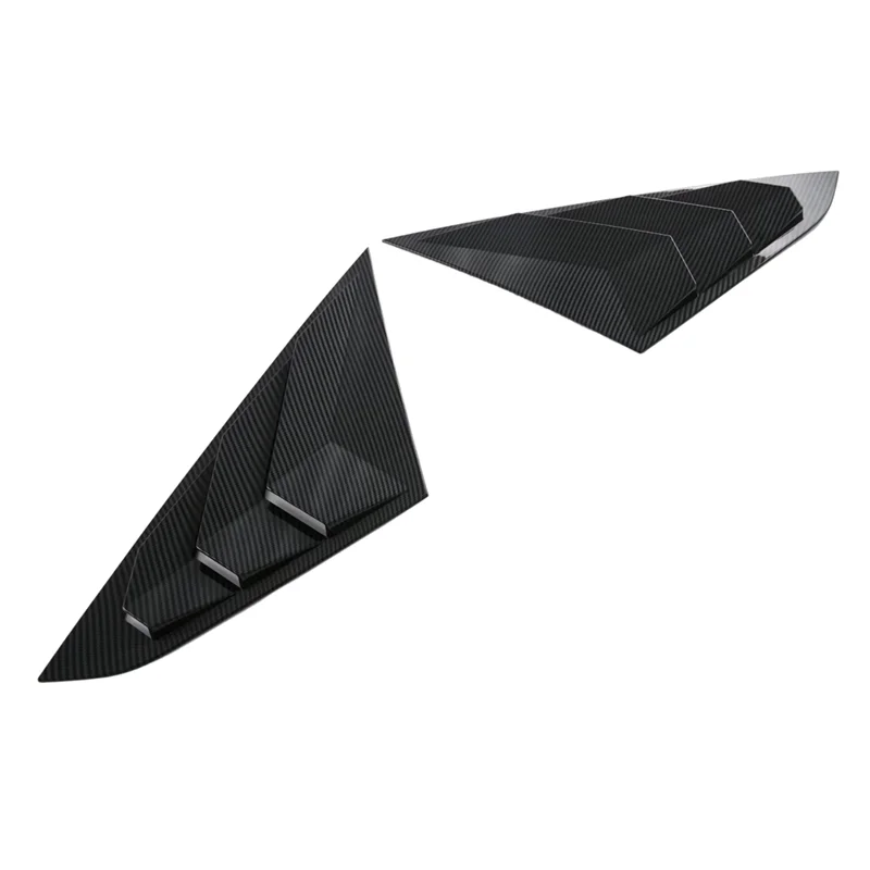 

Надежные 2 шт. автомобильные жалюзи, треугольные жалюзи, спойлер, накладка, аксессуары, автомобильные аксессуары из АБС-пластика для Toyota Yaris Ativ/Vios 2