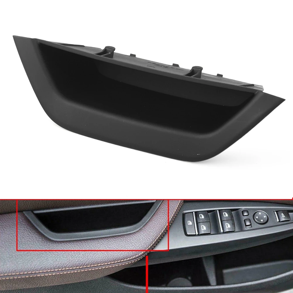 Car Front Door Window Interior Handle Pull Cover Trim Left Side for BMW X3 F25 2010-2017& X4 F26 2014 2015 2016 2017 ABS Plastic