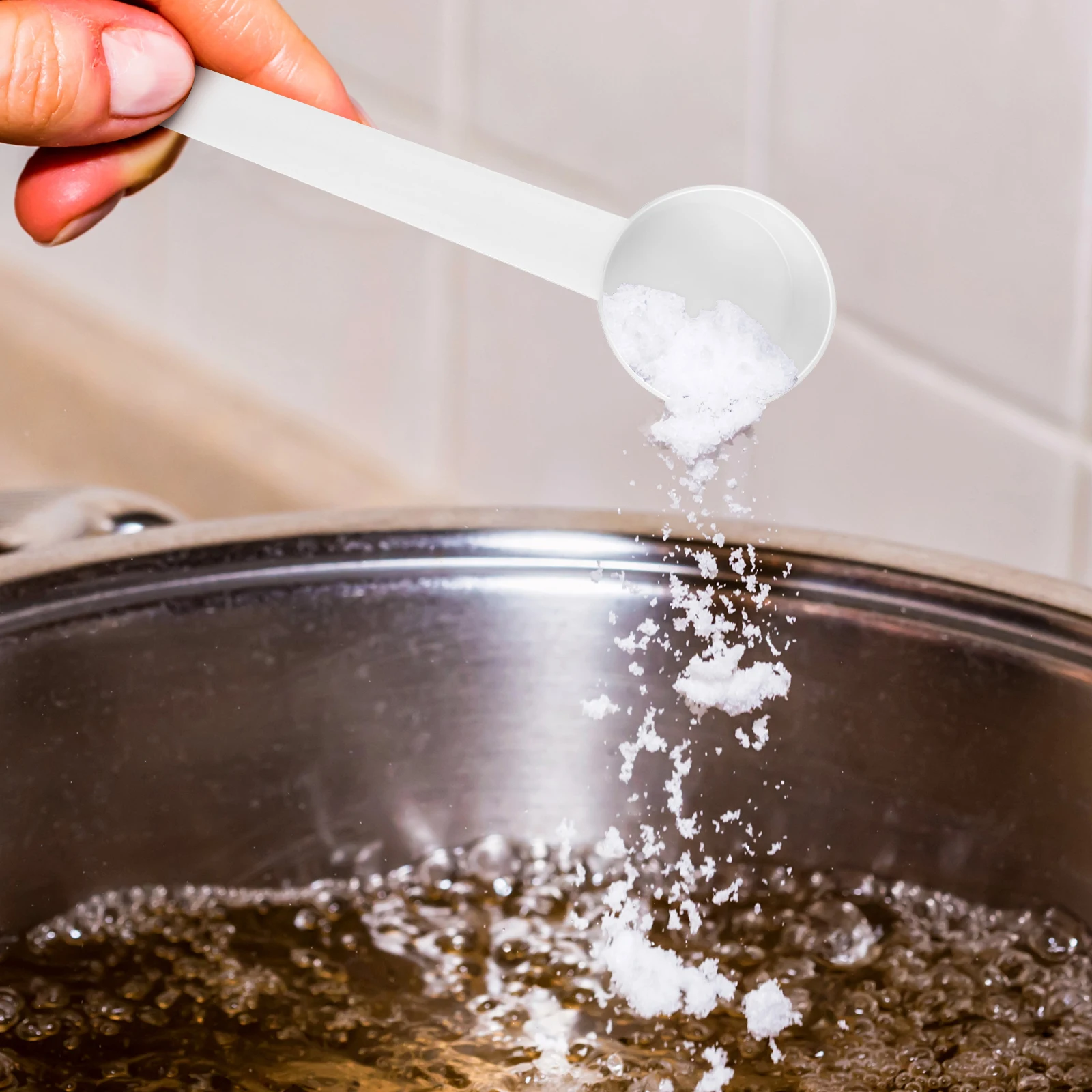 

10 Pcs Plastic Measuring Kitchen Milk Scoop Coffee Measuring High Temperature Resistance Easy Clean