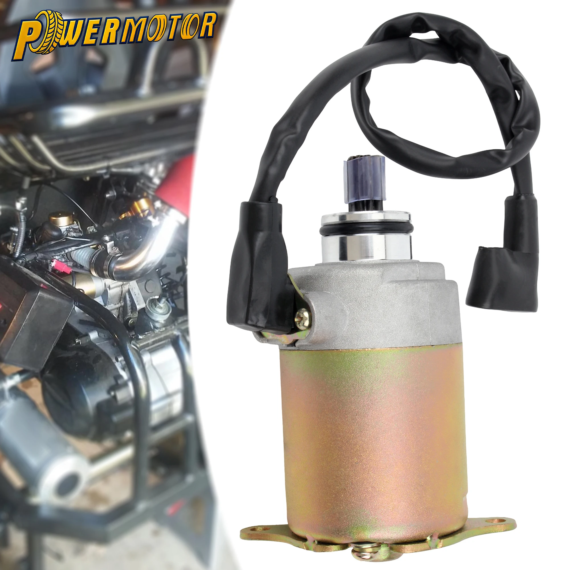 

Universal Motorcycle Starter Motor For GY6 50cc-150cc Chinese 4-Stroke QMB139 Engine ATV Dirt Bike Motocross Scooter Accessories