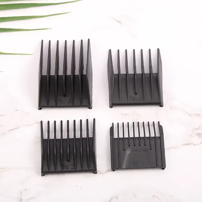 4pcs/se for Moser 1400 Series G1202 Replacement Cutting Guide Combs Barber Professional Universal Hair Clipper Limit Comb