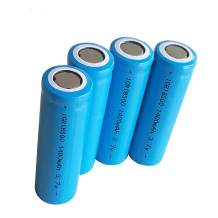 18500 rechargeable lithium battery 3.7V 1400mAh with Charger for Flashlight Speaker Electric toothbrush Radio Shaver Power bank