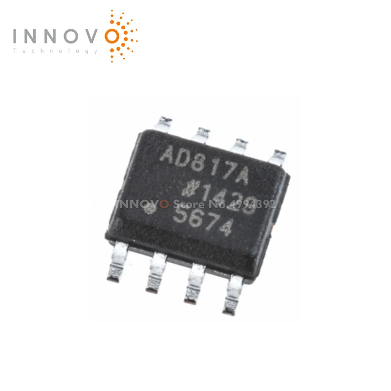 2pcs/lot AD817ARZ-REEL AD817ARZ AD817A OPAMP GP 1 CIRCUIT SOIC-8 IC CHIP New original