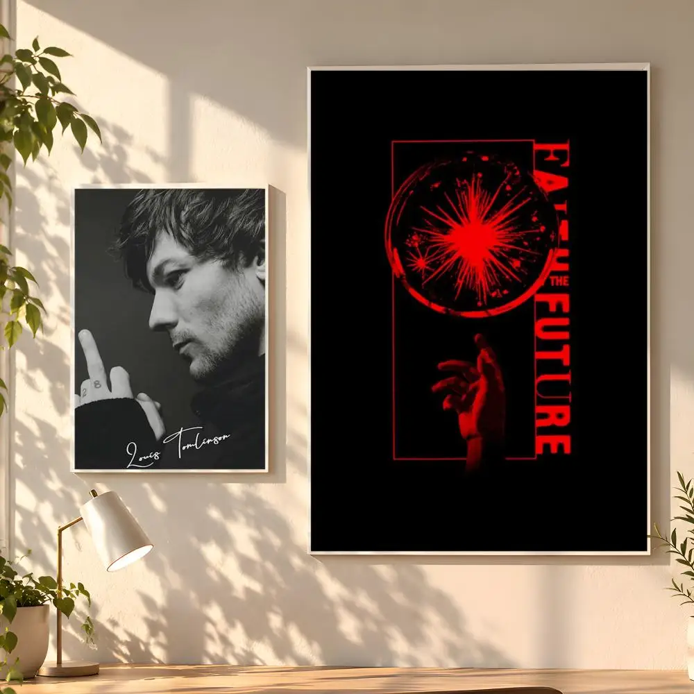 L-Louis Hot Singer Tomlinsons Poster Creative Room Art For Dorm Bedroom Study Apartment Home Gift
