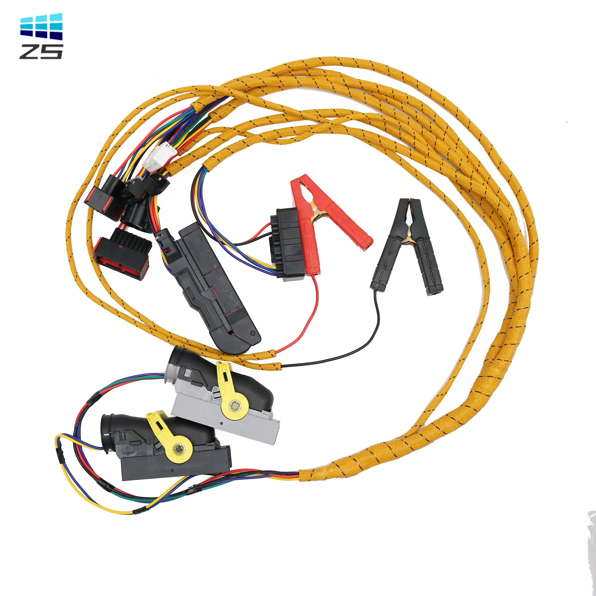 Perkins Caterpillar CAT ecm programming test cable C6.4/C6.6/C7/C9/C13/C15 connection 9P diagnostic cable 478-0235