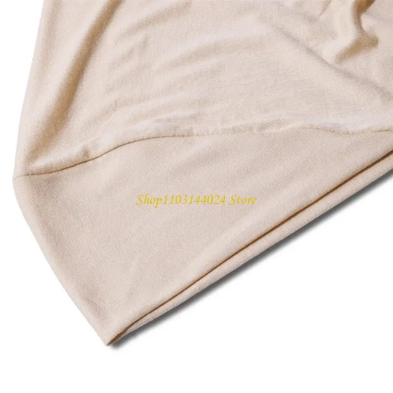 

N5KE Hijab Muslims Headscarf Large Neckerchief for Daily Commute Religious Activity
