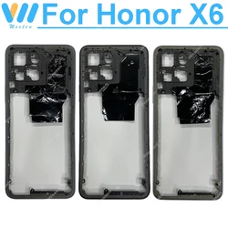 For Huawei Honor X6 VNE-LX1 Middle Frame Housing Middle Frame Bezel Cover with Side Button Replacement Repair Parts