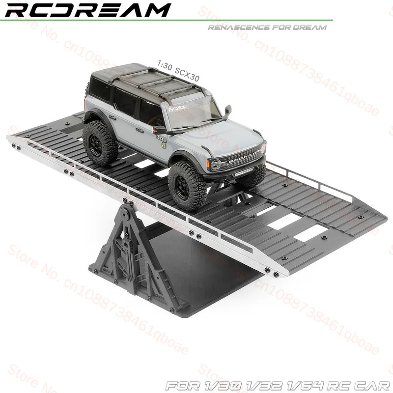 RCDream Remote control car Performance testing tool 1/30 1:32 SCX30 Stilt board climbing car off-road track simulation roadblock