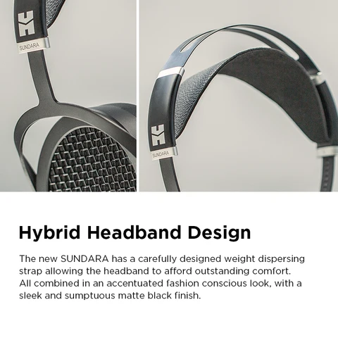 Наушники HIFIMAN SUNDARA черные - высококачественный звук и комфорт — изображение товара