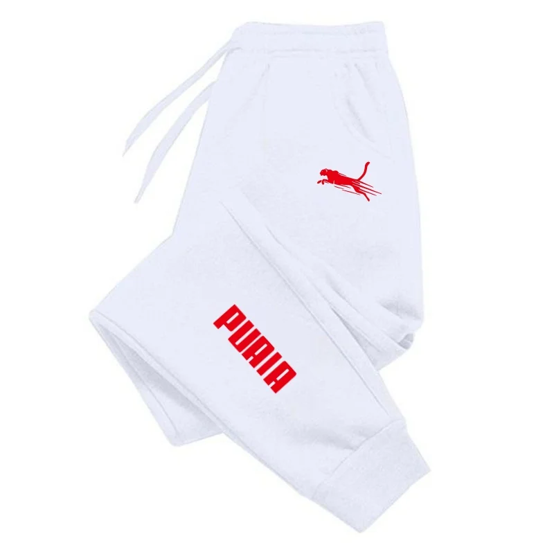 2024 Men Bodybuilding Pant Autumn Winter Tracksuit Sweatpants Casual Comfortable Trousers Drawstring Sports Male Pants