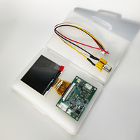 2 inch LCD display module Board kit 640*240 4:3 with RCA in image flip for CCTV Household Appliances Reversing video display