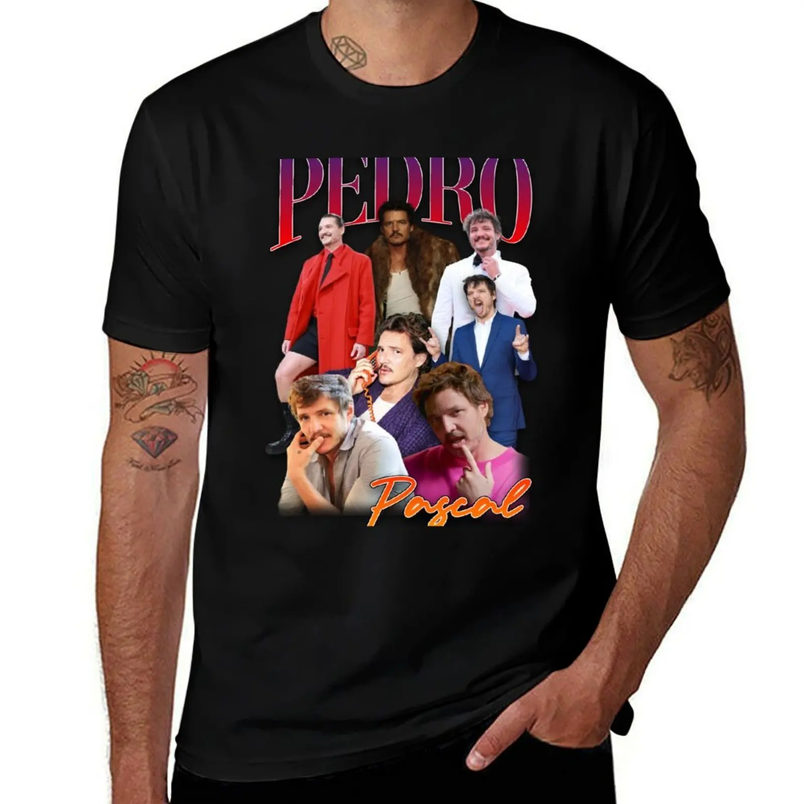 

Best of Pedro T-Shirt t shirts for man cotton soft man t shirt summer anime t shirts oversize T-Shirt