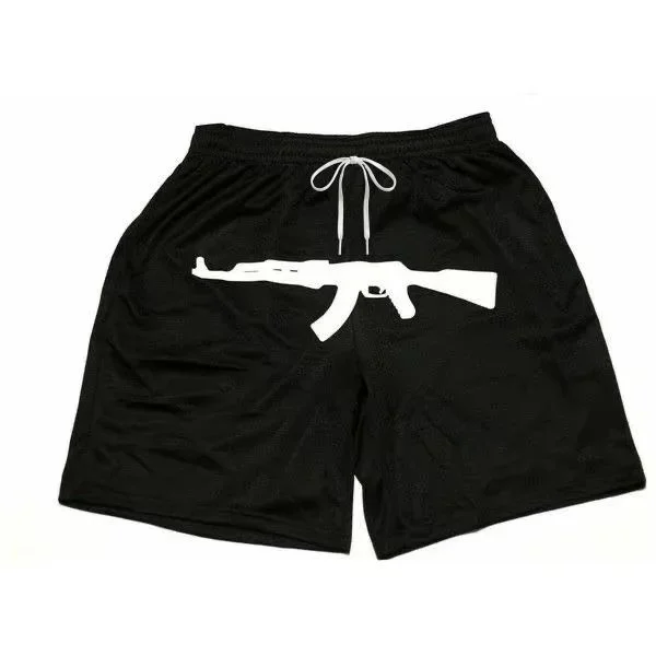 

2026 New Men's and Women's Fashionable Personalized Printed Oversized Loose Summer Street Fashionable Casual Quick Drying Shorts
