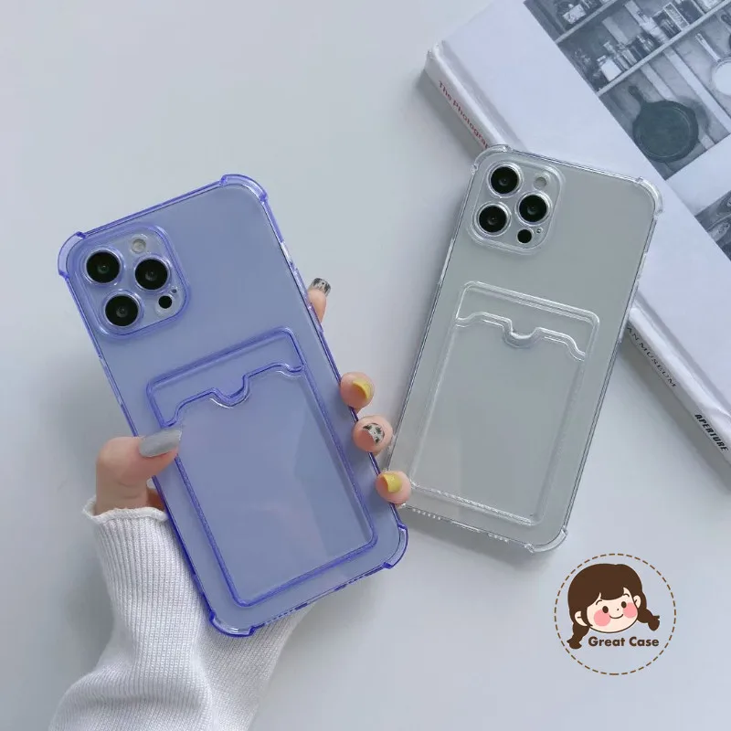 New Card Holder Phone Case For Samsung Galaxy A56 A26 A36 5G M55 A16 A06 A05 A05s 4G 5G Soft Casing Anti-fall Back Cover - náhled 6