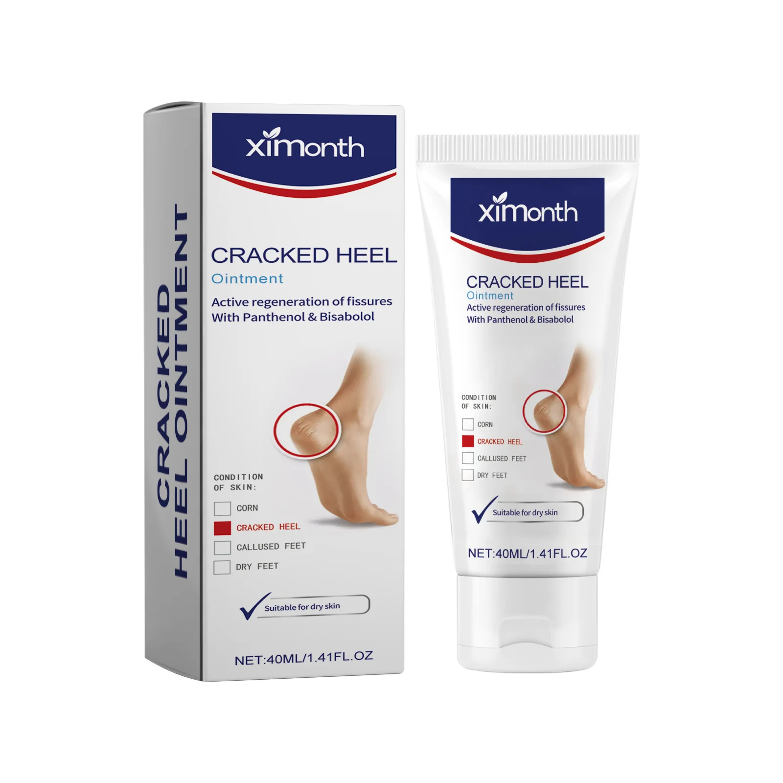 Heel Crack Treatment Cream Foot Moisturizing Dead Skin Removal Callus Eliminator Anti Drying Itching Peeling Foot Repair Cream