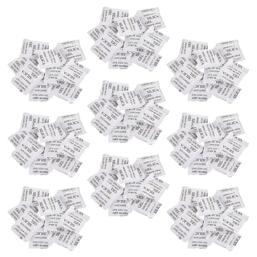 

Silica Gel Desiccant Packets Moisture Absorbers Bags Home Wardrobe Drawer Protection Safe Material Dehumidifier Packs