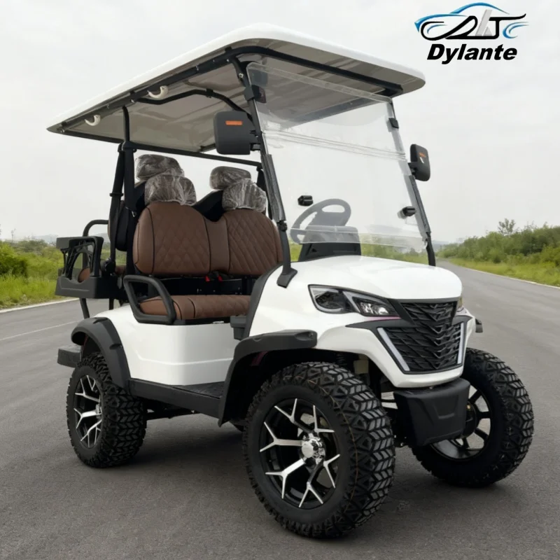 أوف CE المعتمدة 2 4 مقاعد بطارية ليثيوم تعمل بالطاقة عربة جولف الكبار سكوتر 60 فولت 72 فولت بطارية ليثيوم تعمل بالطاقة عربة جولف كهربائية #1