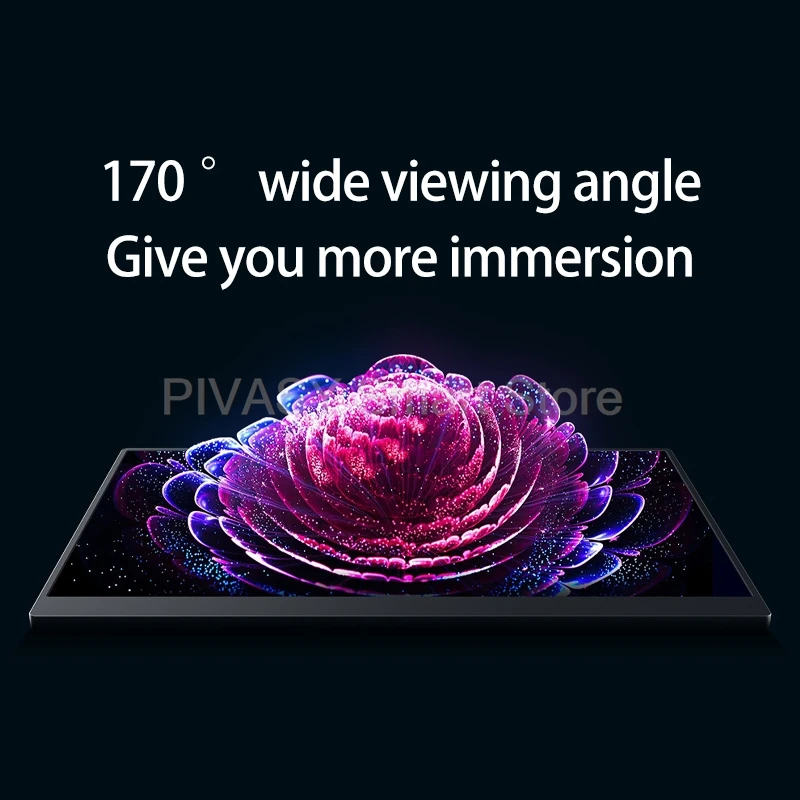 15,6 inch QLED draagbare monitor Klassieke stijl 60 Hz met touchscreen 1080P voor laptop Telefoonschakelaar Hoge kleurengamma FreeSync TV