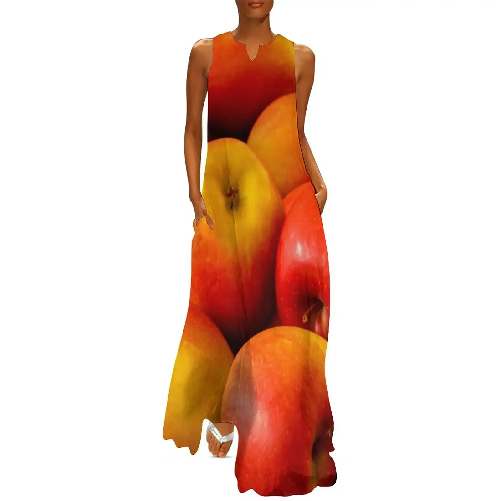 

APPLES 2 Long Dress dress summer 2025 women Women's dresses dresses women summer 2025 Dresses gala Dress