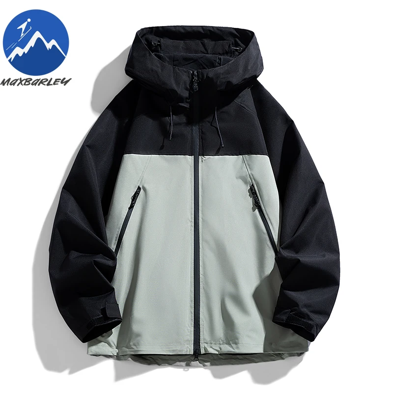 

2026 Windbreaker Single Layer Outdoor Waterproof Windproof Fashion Brand Mountaineering Jacket Spring Autumn Hiking Camping Coat