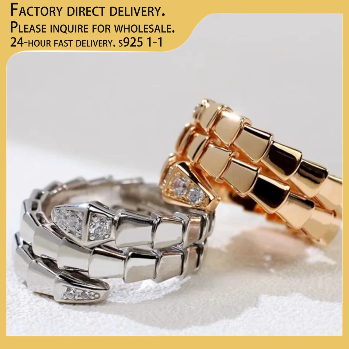 925 High-quality Women's Jewelry Ring Is Like A Rainbow, Which Takes You Into The Fairy Tale World To Meet Prince