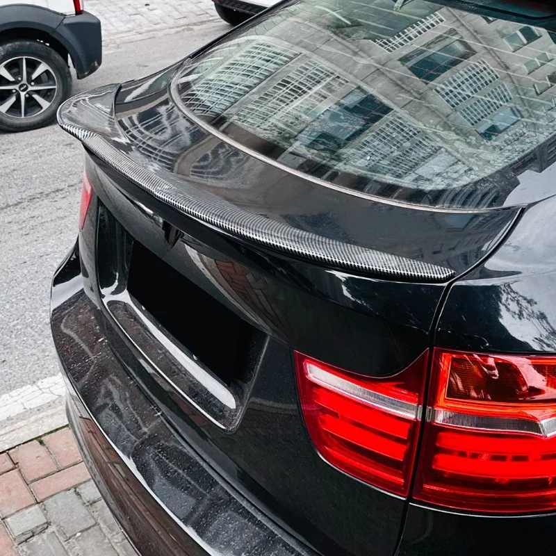 

Blade Style Rear Roof Spoiler Wing Diffuser For BMW X6 E71 E72 2008-2014 Car Exterior Styling Modification Accessories