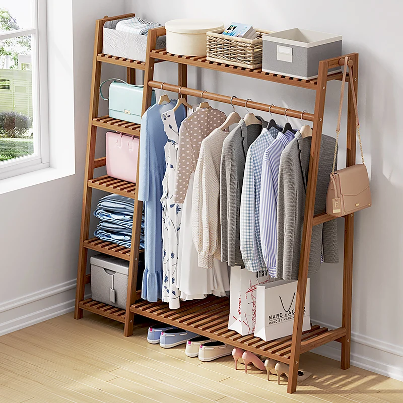 

Woman Drying Clothes Rack Stand Wardrobe Standing Boutique Clothes Rack Baby Boys Modern Radiator Percheros Bedroom Furniture