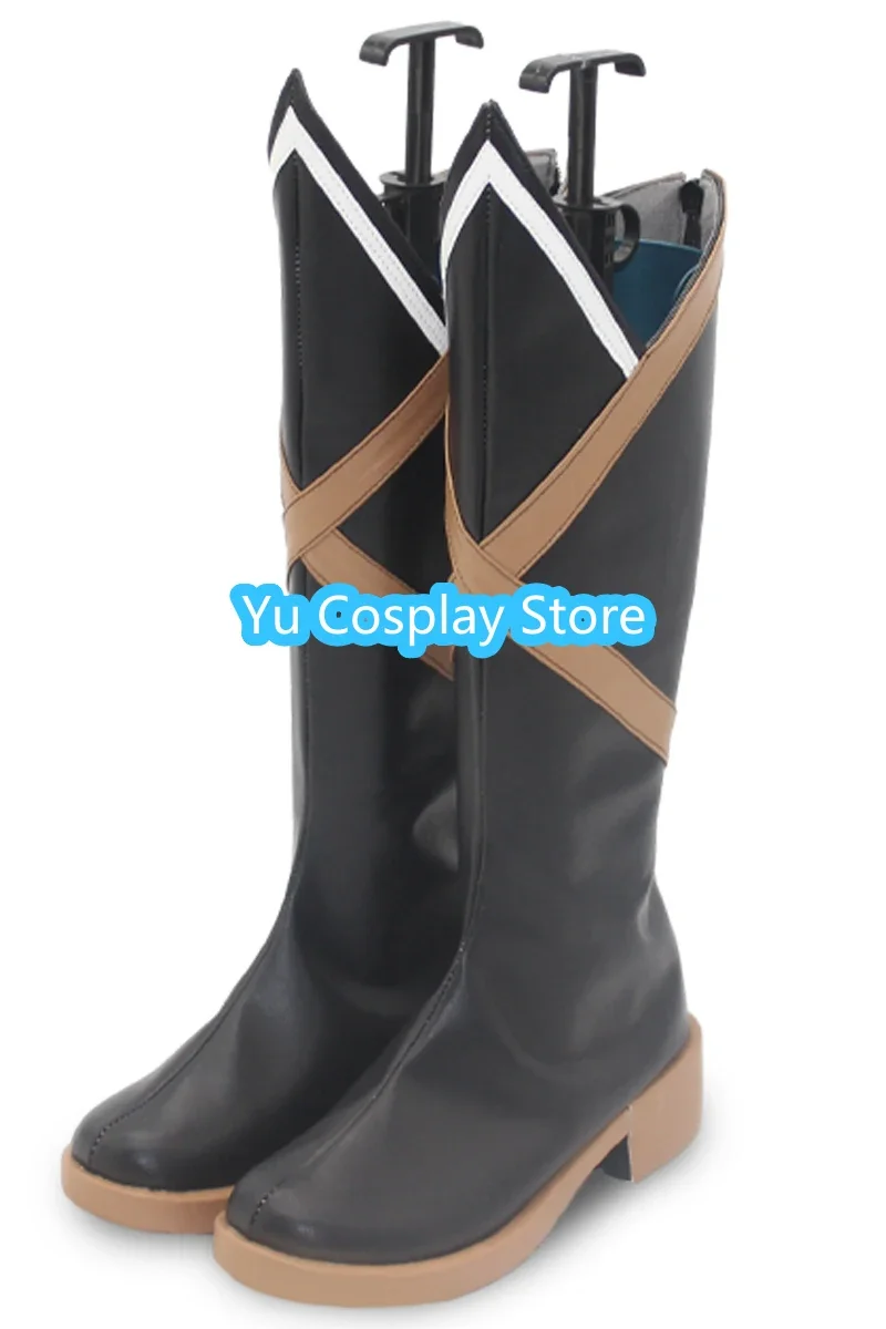 Rudeus Greyrat Cosplay Schuhe Halloween Karneval Stiefel Cosplay Prop Anime Pu Lederschuhe nach Maß