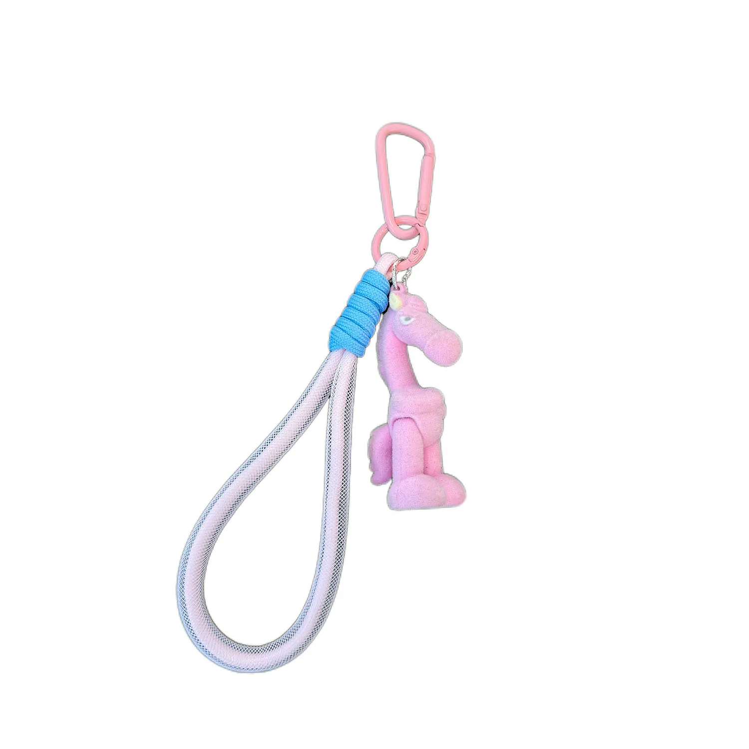 

Horse Keychain Flocked Animal Key Chain Flocked Horse Pendant Soft Velvet Horse Charm For Purses Gifts Handbags