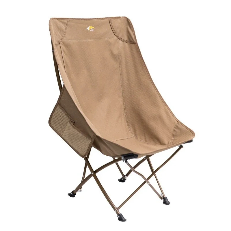 

Outdoor Portable Lightweight Camping Leisure Butterfly Chair Anti Slip Lunch Lying High & Low Moon Chair Bearing Weight 130kgs