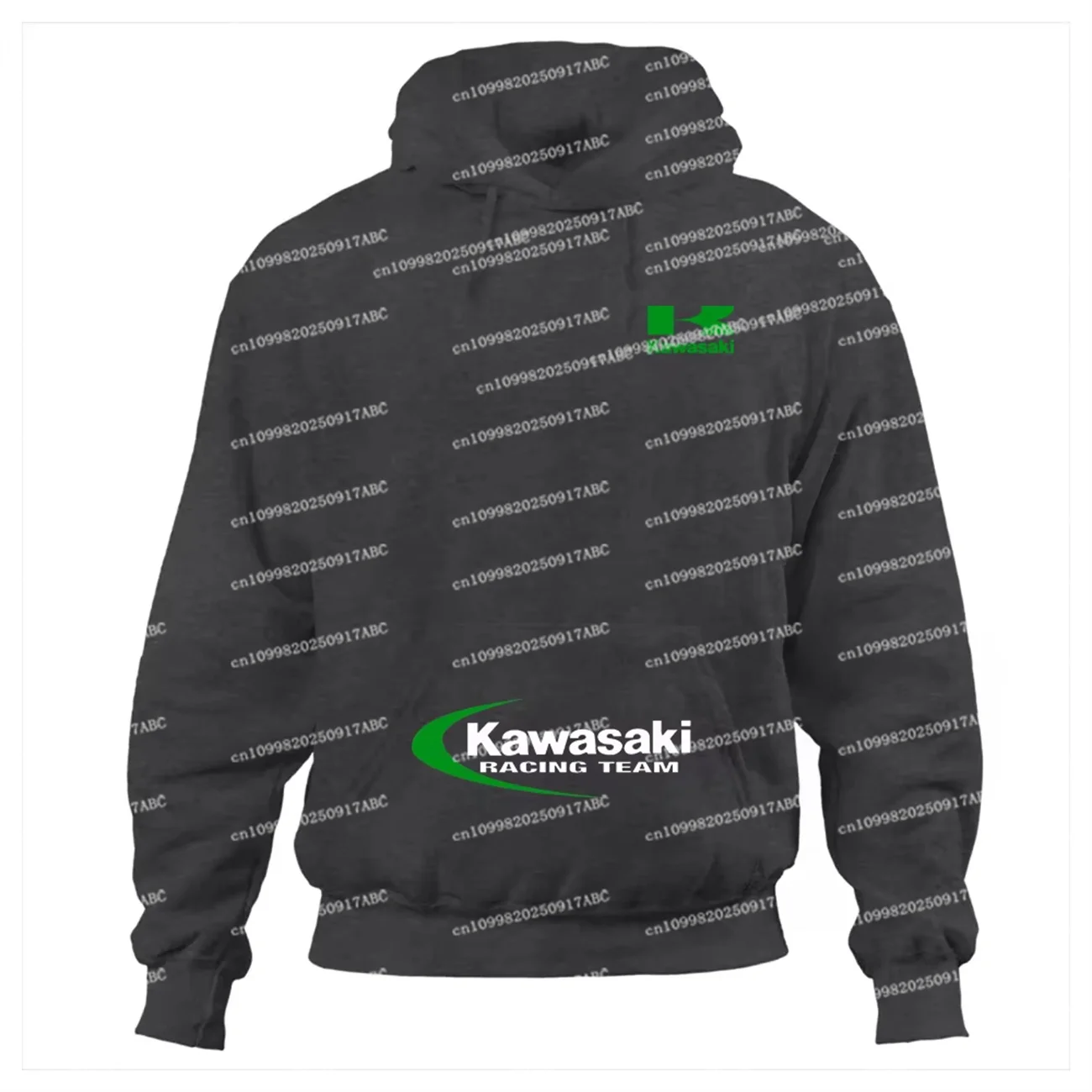 (كاواساكي) الربيع والخريف كاواساكي دراجة نارية شعار الرجال هوديي Y2K موضة ملابس رياضية رجالية ملابس رياضية الشارع المرأة هوديي #3