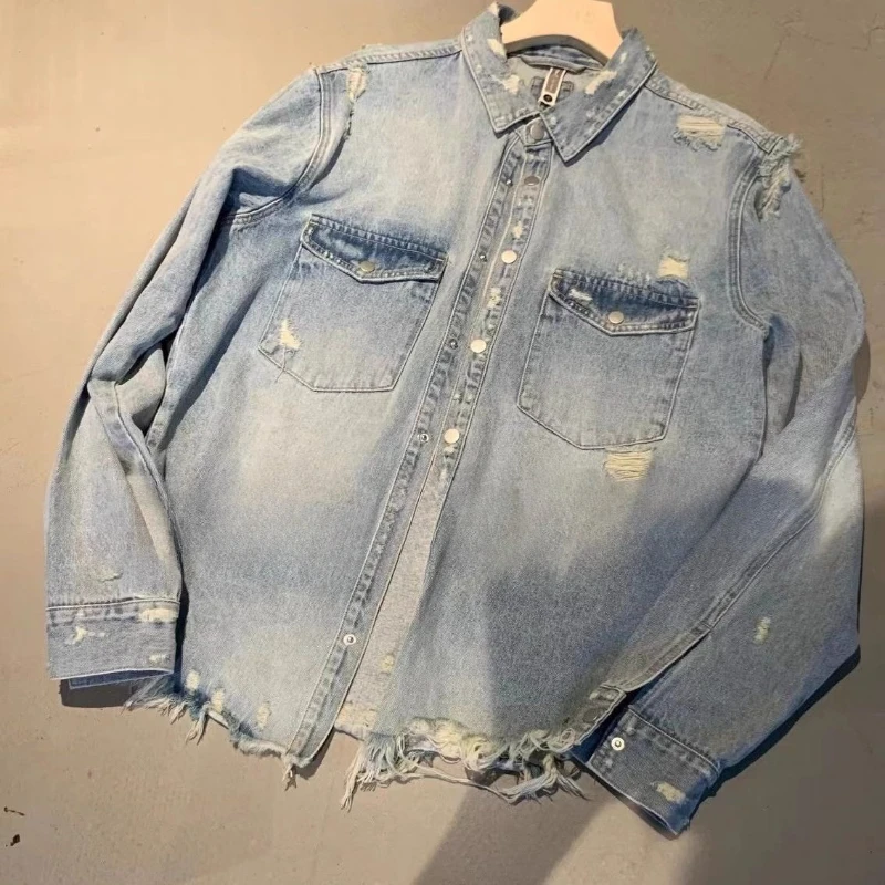 メンズ、レディース、ヴィンテージ風、切りっぱなしのデニムジャ - Denim Jacket Vintage のレビューと価格