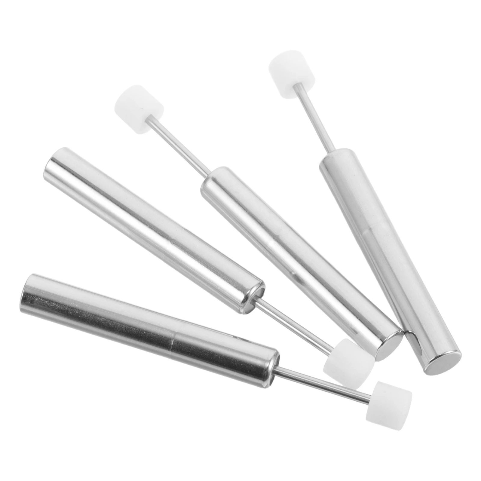 

4pcs Trash Can Damper Replacement Garbage Lid Soft Close Mechanism Stainless Steel Heavy Duty Support Hinges for Kitchen