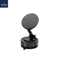 WiWU New Magnetic Car Holder for iPhone 17 16 15 14 13 Stable Desktop Mobile Phone Stand Portable ABS Support for iPhone