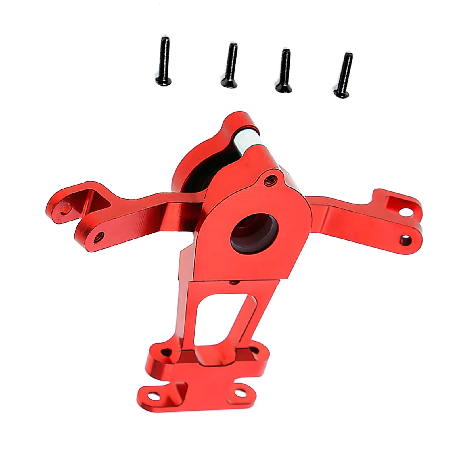 Aluminum Steering Arm Assembly Bell Crank Set Replacement For RC Traxxas 1/10 E-Revo 2.0 Slayer Pro 4X4 Summit RC Car Accessory view 3