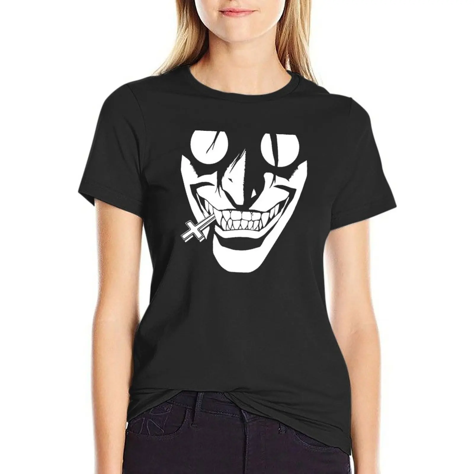 

Alucard Hellsing T-Shirt animal print shirt for girls funny aesthetic clothes western t-shirt dress for Women