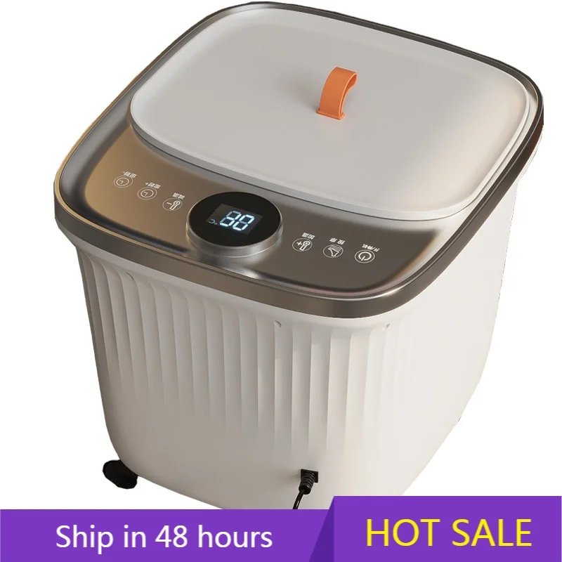 

YTYIN NINGDECRIUS Лидер продаж, машина для мытья ног, раковина с электрическим подогревом, ванна для ног Шиацу, спа, ванна для ног, массажер с подогревом, черный