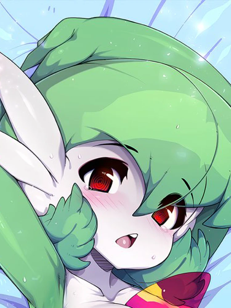 Gardevoir Anime Dakimakura Pillow Cover Double Sided Print Hugging Body Pillow Case Multi Size 120-180cm