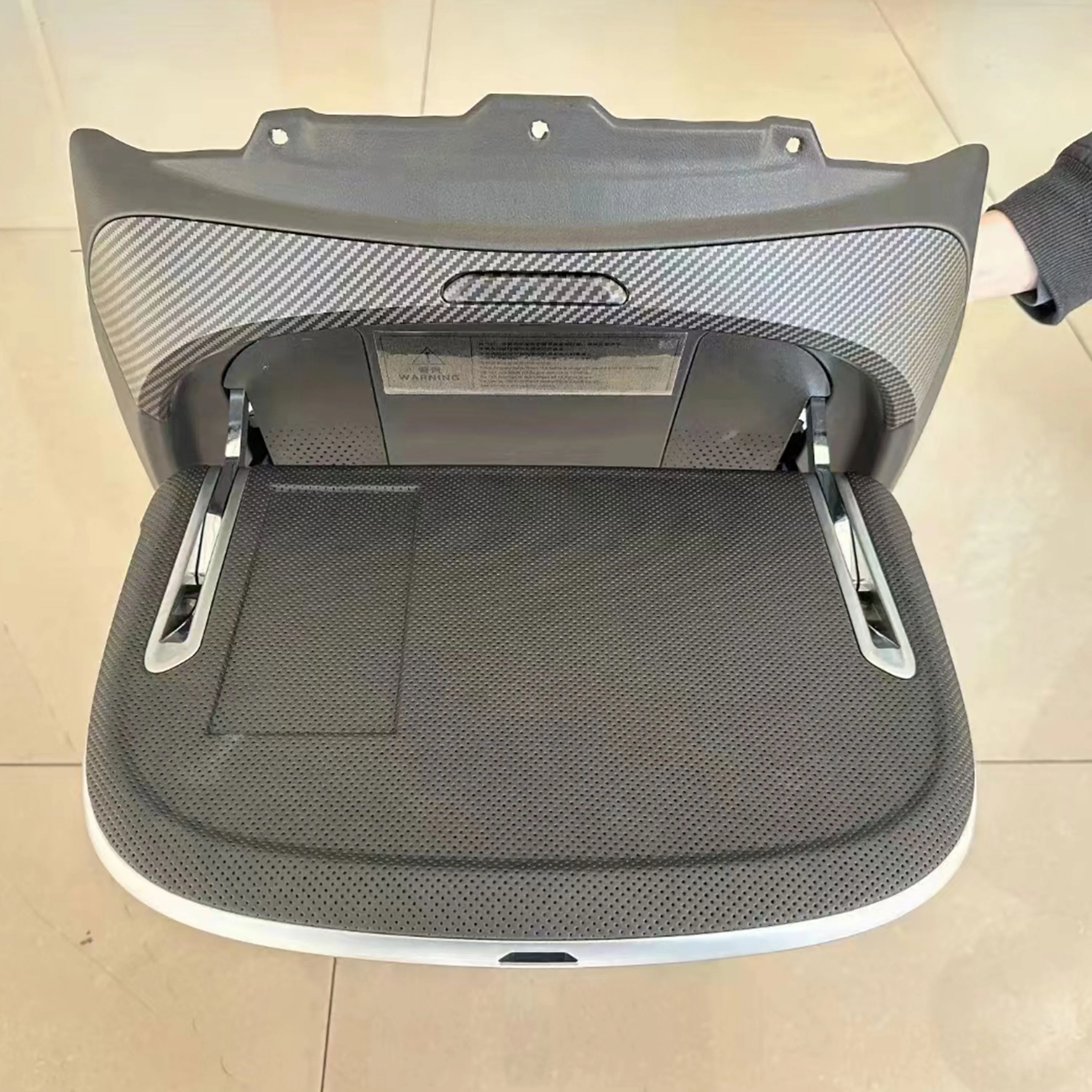 2023 New Design Alphard 30 & 35 Series Manual Adjustable Tray Table Folding Chair Back With Interior Accessories