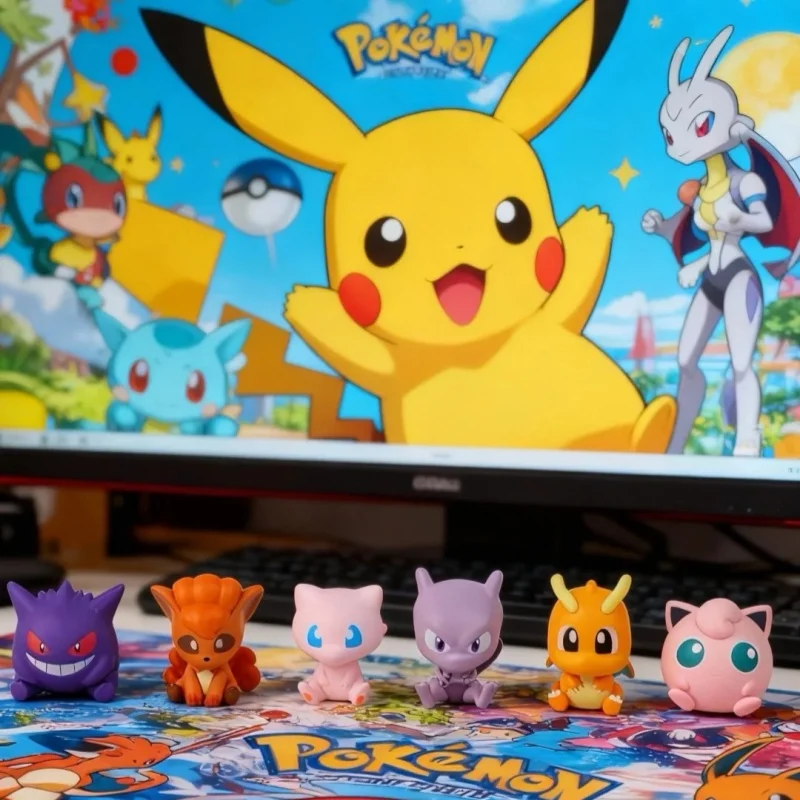جديد PokéMon ليتل مغامرة سلسلة Geng Gui سوبر حلم دمية زخرفة أنيمي المحيط هدية الكريسماس لعبة حلية اليدوية #2