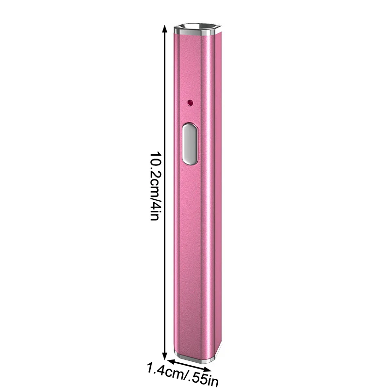 Mini lampada per unghie portatile Mini luce UV metallica portatile per unghie in gel con 2 timer 20s/60s