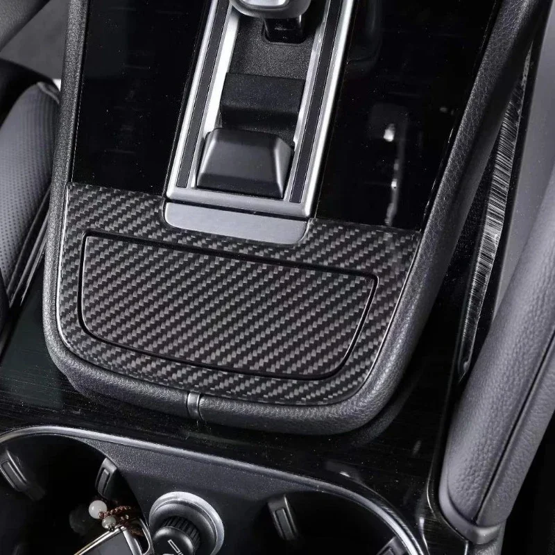 

For Porsche Cayenne Real Dry Carbon Fiber Interior Decoration Central Control Instrument Panel Cover Modification Accessories