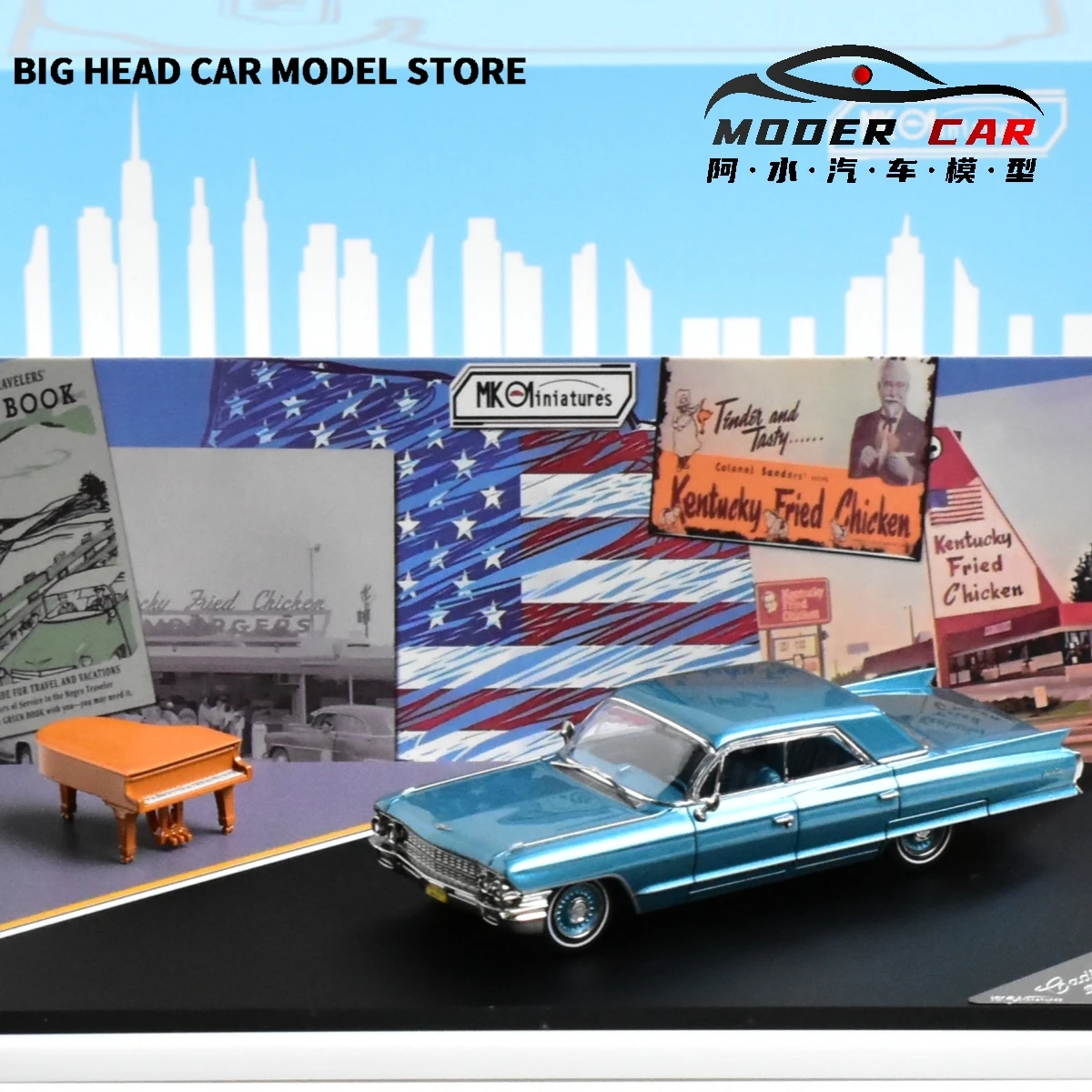 

MK Miniatures 1:64 BEIJING SHOW Литая под давлением модель автомобиля