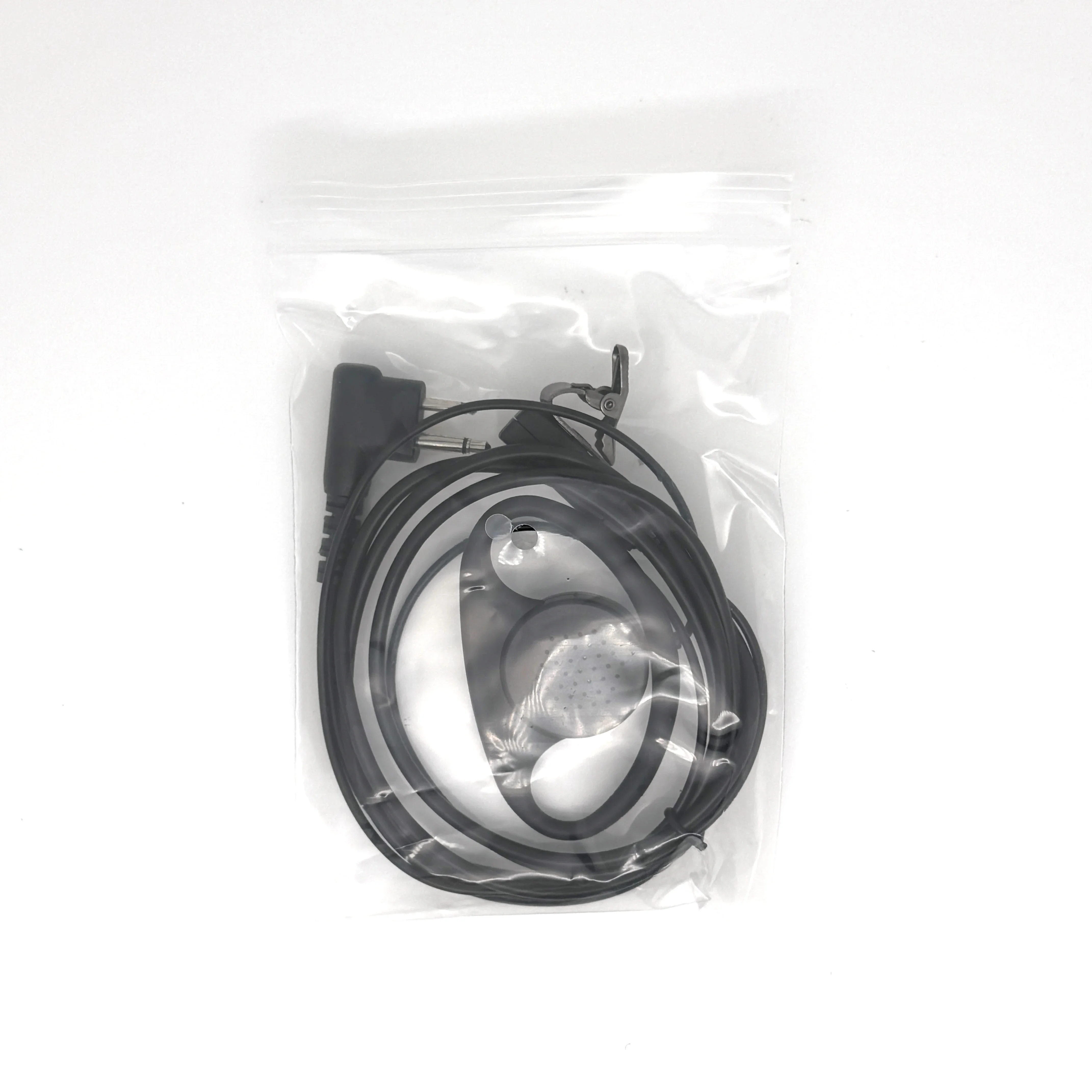 2Pin Advanced D Shape Earhook Ptt Headset Earpiece Mic For Motorola CP040 Gp88S Gp300 Gp68 Gp2000 Gp88 Gp3188 EP450 DEP450 Radio