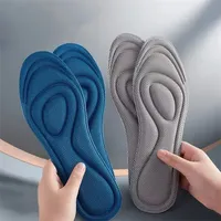2pcs Memory Foam Orthopedic Insoles for Shoes Antibacterial Deodorization Sweat Absorption Insert Sport Shoes Running Pads