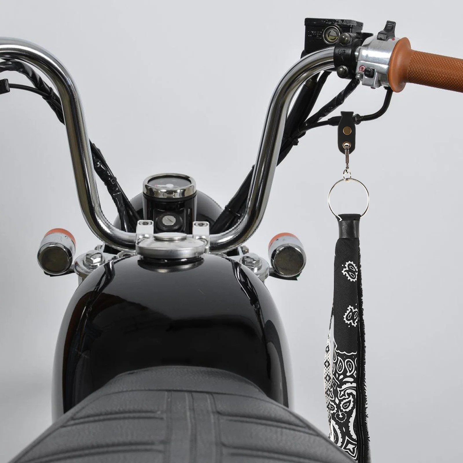 

Motorcycle Hand Grip Tassel Fabric Fringe Decor For Handlebar Stylish Fade-Resistant Replacement Bike Tassels Girls