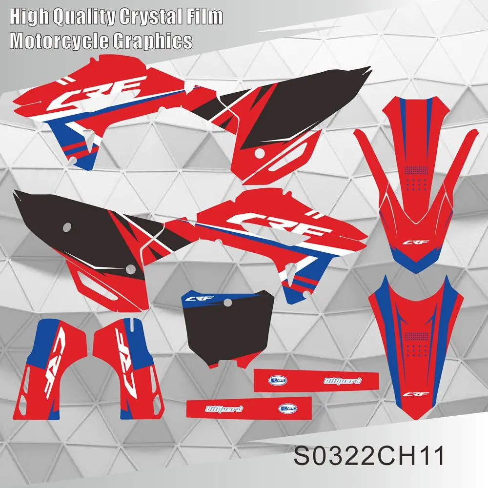ホンダ-crf-250r-crf250r-2022-2023-2024-crf-450r-crf450r-2021-2022-2023-2024-グラフィックスデカールステッカーオートバイの背景