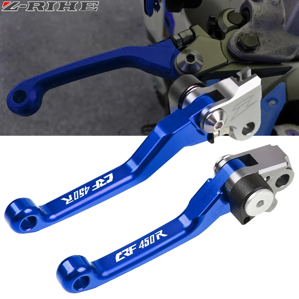 

For Honda CRF450R CRF450 R CRF 450 R 2007-2018 2017 2016 2015 CNC Aluminum Adjustable Motocross Dirt Pit Bike Brake Clutch Lever
